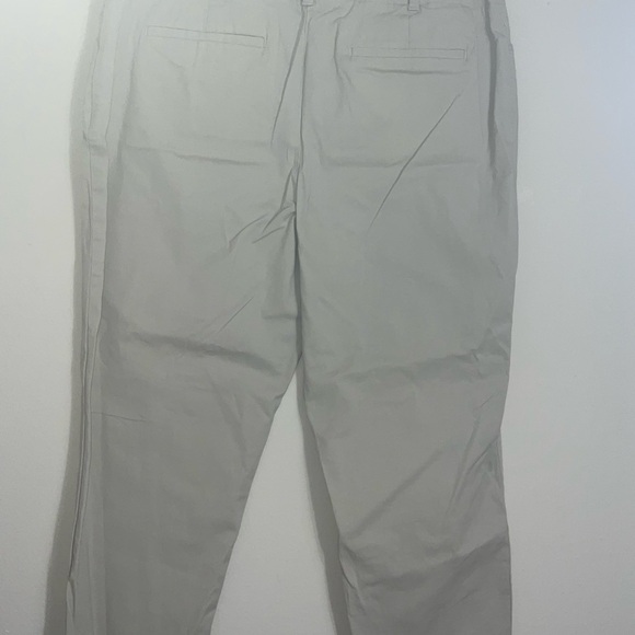 Talbots Petites Women's Cotton Stretch Jeans Cropped Size 12P Light Khaki/Beige - Picture 3 of 7